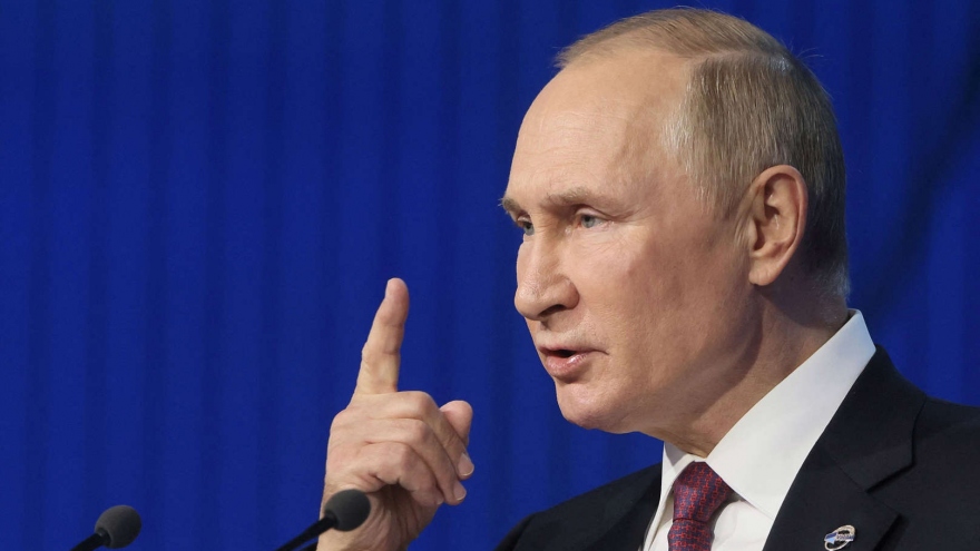 Tổng thống Putin tố phương Tây mưu toan chia nhỏ và làm tan rã dân tộc Nga