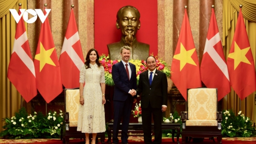 President Phuc elated at growing Vietnam-Denmark ties
