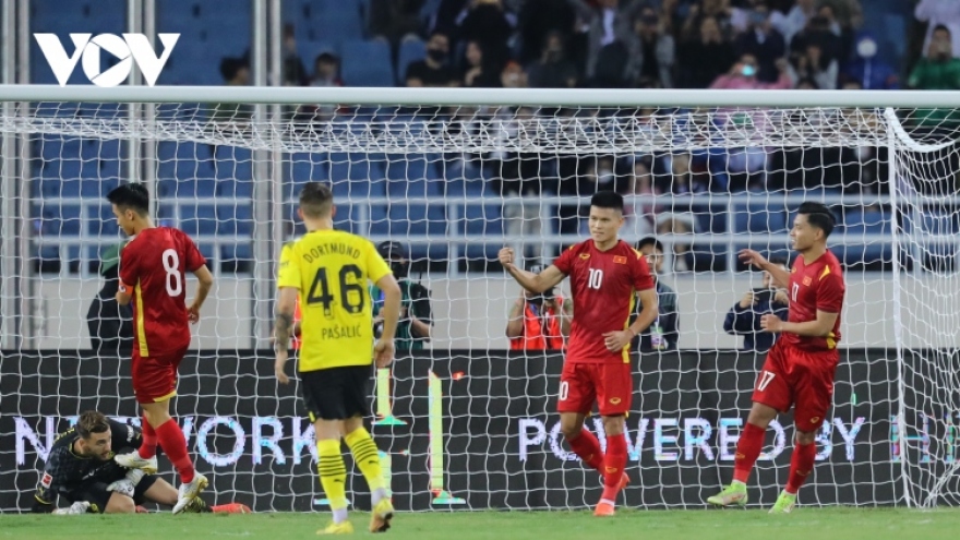 Vietnam beat Borussia Dortmund 2-1 in friendly match 