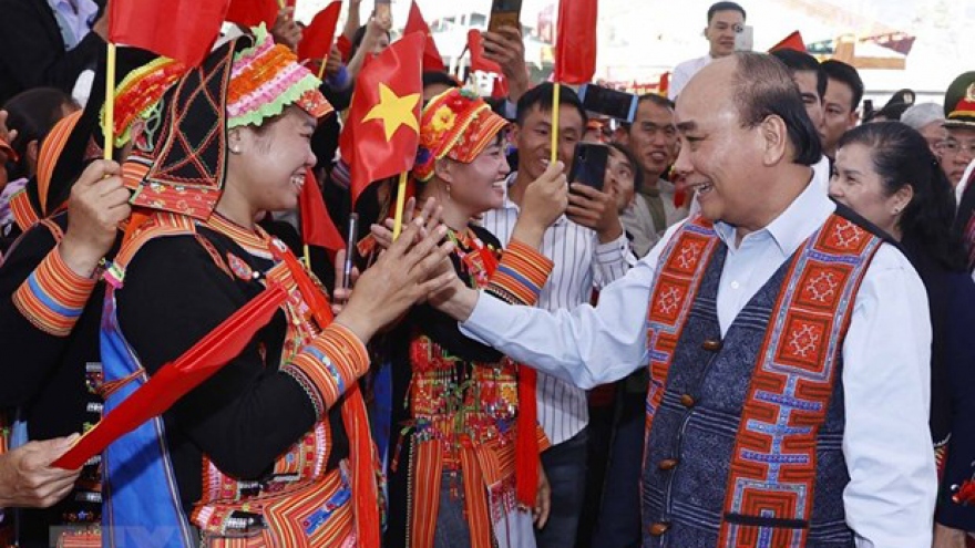 President attends festival of great national unity in Lai Chau