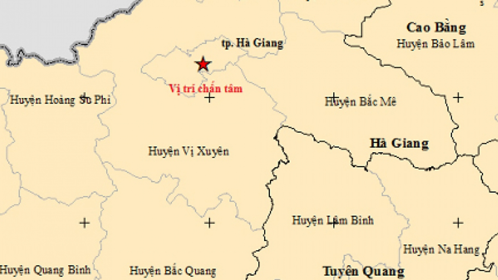 Magnitude three earthquake hits northern border locality