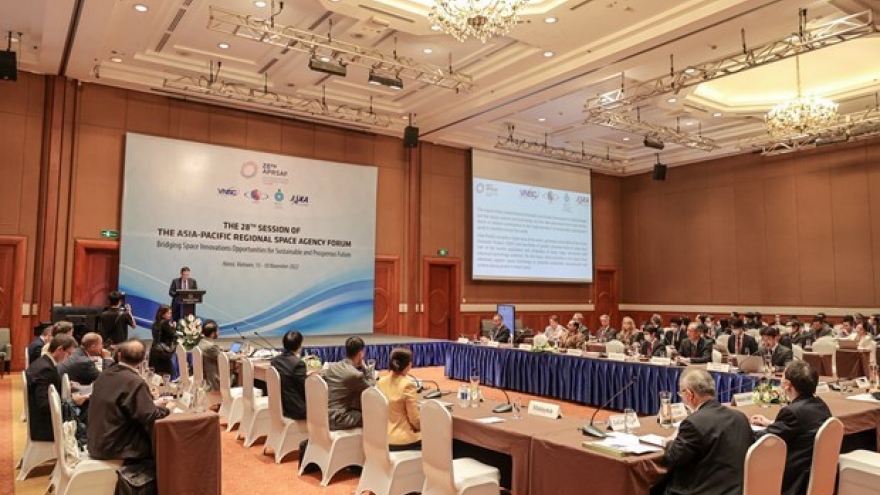 Asia-Pacific Regional Space Agency Forum convenes session in Hanoi
