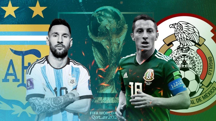 Link xem trực tiếp bóng đá Argentina vs Mexico, 2h ngày 27/11