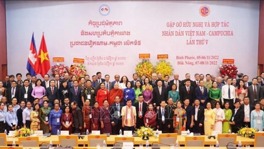 5th Vietnam-Cambodia people's friendship meeting held in Dak Nong