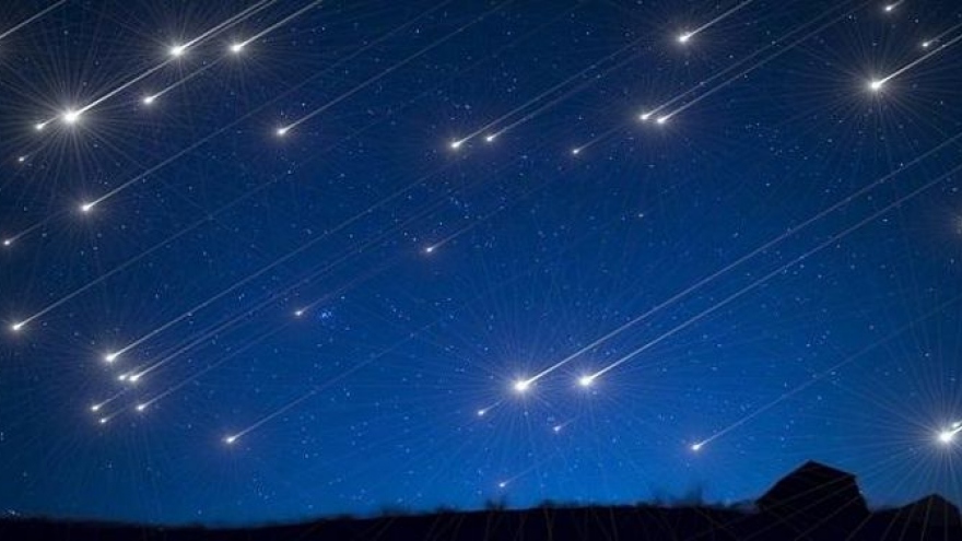 Vietnam set to witness meteor shower tonight