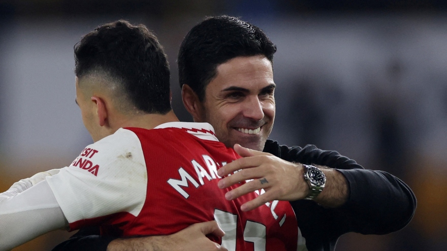 Bảng xếp hạng Ngoại hạng Anh mới nhất: Arsenal bỏ xa Man City