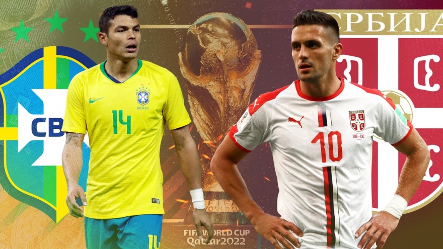 Dự đoán World Cup 2022 cùng BLV: Brazil hãy dè chừng màn "tra tấn thể lực" của Serbia