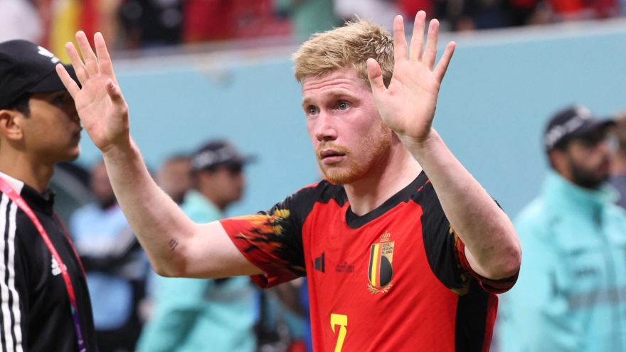 Kevin De Bruyne: “Bỉ không có cơ hội vô địch World Cup”