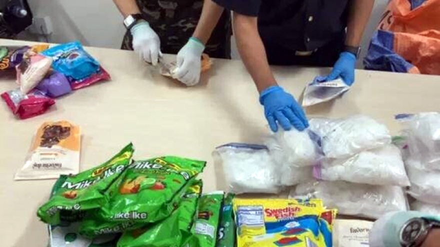 Drugs seized in HCM City via postal service from Germany, US