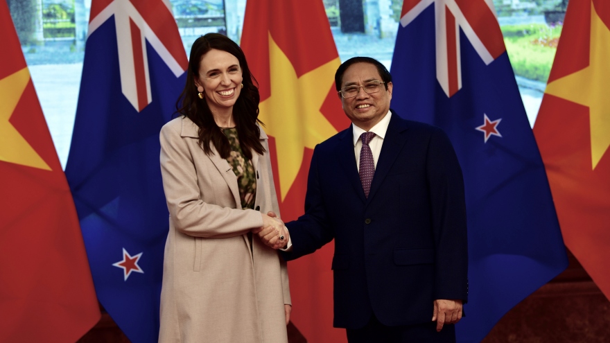 Việt Nam và New Zealand nhất trí đưa kim ngạch hai chiều đạt 2 tỷ USD vào năm 2024