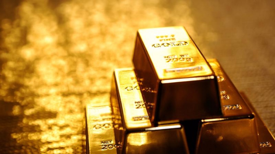 Giá vàng trong nước giảm mạnh theo giá thế giới