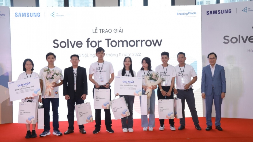 Samsung Việt Nam công bố kết quả cuộc thi Solve for Tomorrow 2022