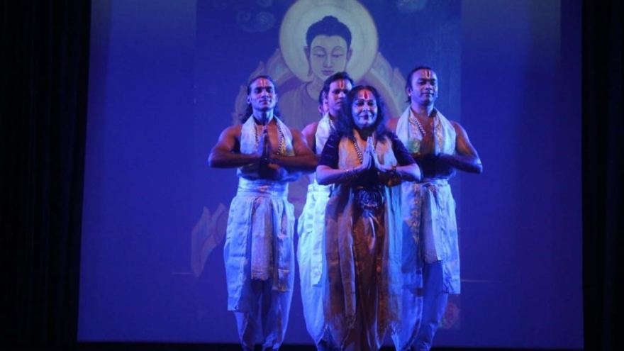 Indian classical dance introduced to Vietnamese people