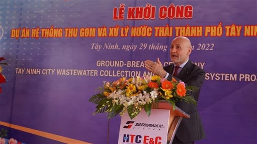 Work starts on wastewater treatment plant in Tay Ninh