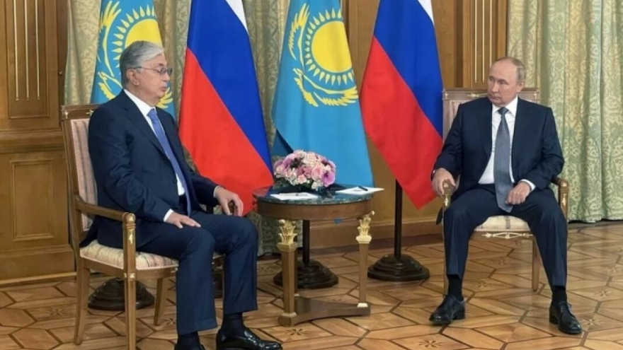 Tổng thống Kazakhstan Tokayev thăm Nga sau khi tái đắc cử