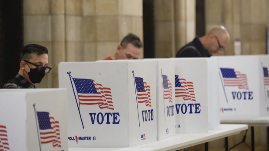 Bầu cử giữa kỳ ở Mỹ: Không có "làn sóng đỏ" cho đảng Cộng hòa