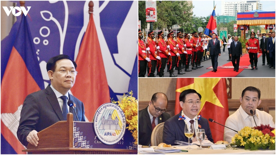 Chủ tịch Quốc hội kết thúc tốt đẹp chuyến thăm Campuchia, Philippines và dự AIPA 43
