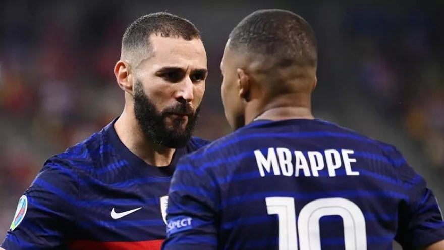 Danh sách ĐT Pháp dự World Cup 2022: Quả bóng Vàng Benzema và Mbappe lĩnh xướng