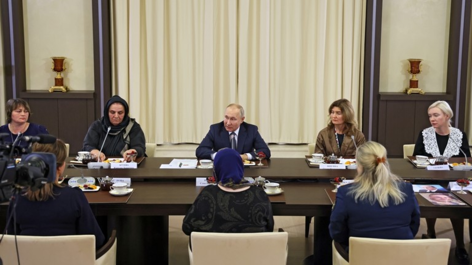 Tổng thống Putin gặp gỡ mẹ các quân nhân Nga đang chiến đấu tại Ukraine