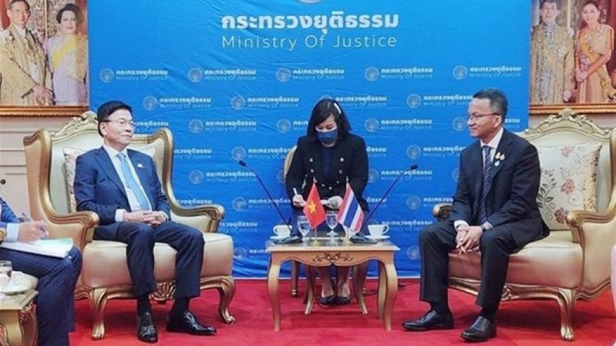 Vietnam, Thailand boost judicial cooperation