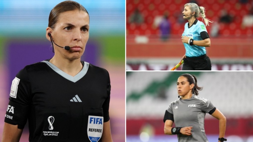Tổ trọng tài nữ tạo cột mốc lịch sử tại World Cup