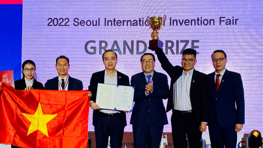 Vietnam wins big at Seoul International Invention Fair