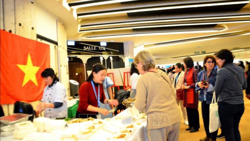 Vietnamese culture introduced at UN Bazaar International Fair 2022