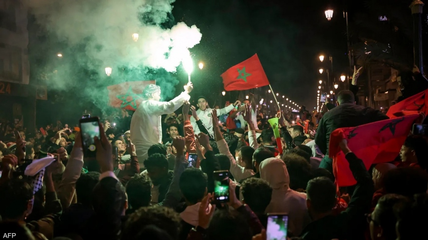 Các nước Arab chúc mừng Morocco làm nên lịch sử tại World Cup 2022