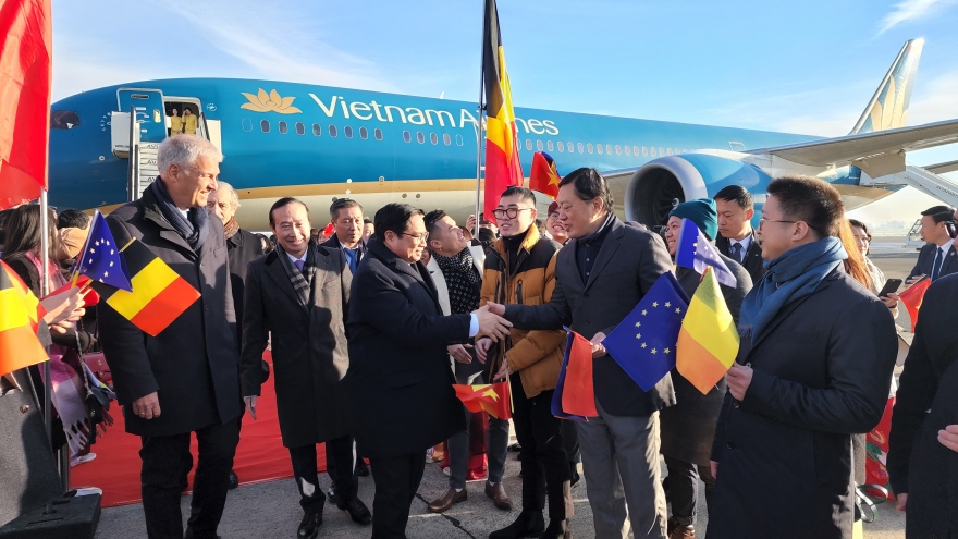 Thủ tướng Phạm Minh Chính kết thúc chuyến thăm Hà Lan, bắt đầu chuyến thăm Bỉ