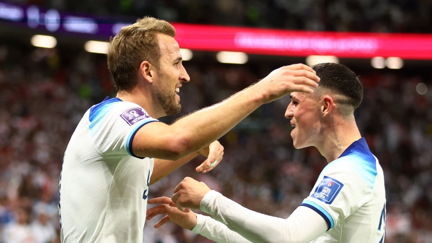 Harry Kane "thông nòng" ở World Cup 2022, Anh thắng dễ Senegal để tiến vào tứ kết