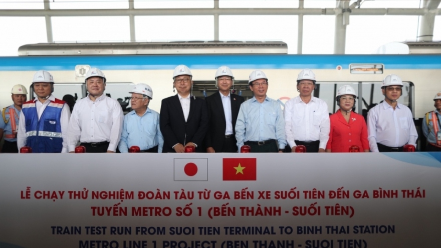 Initial test run held on metro line in Ho Chi Minh City