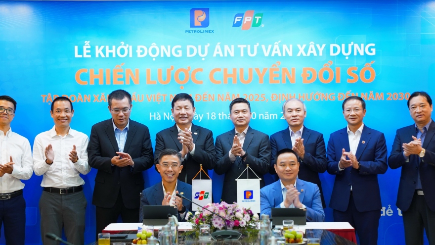 Tập đoàn Xăng dầu Việt Nam khởi động đề án Chuyển đổi số toàn diện cùng Tập đoàn FPT