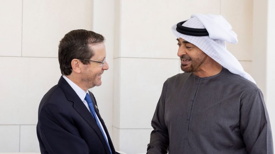 UAE và Israel thúc đẩy hợp tác vì hòa bình khu vực