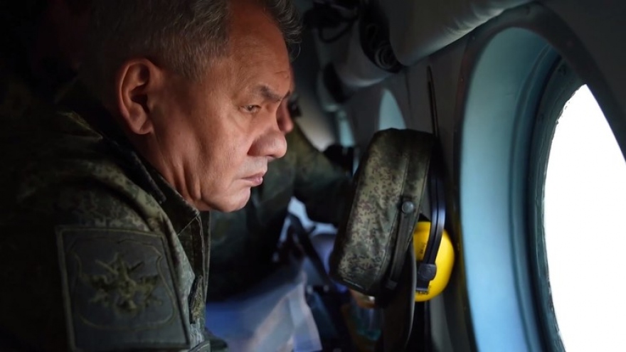 Bộ trưởng Quốc phòng Nga thăm các binh sĩ tham gia chiến dịch ở Ukraine