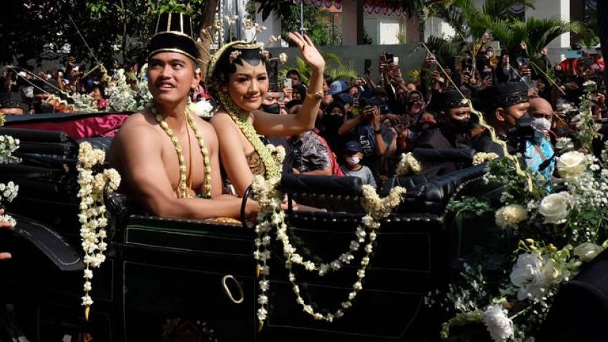Tổng thống Indonesia tổ chức đám cưới truyền thống cho con trai