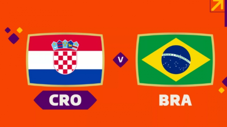 Link xem trực tiếp bóng đá Croatia vs Brazil, 22h ngày 9/12