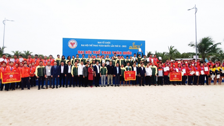 Đại hội Thể thao toàn quốc lần thứ IX: TP.HCM vô địch môn Bóng ném bãi biển