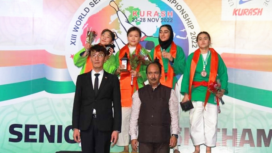 Local martial artist claims gold at World Senior Kurash Championship 2022