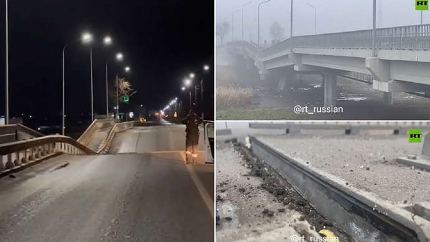 Ukraine có thể tiến quân sau khi phá hủy cây cầu quan trọng ở Melitopol