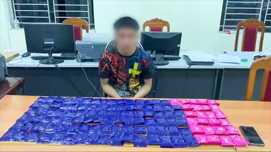 Công an Sơn La bắt đối tượng người Lào mang theo 24.000 viên ma túy 