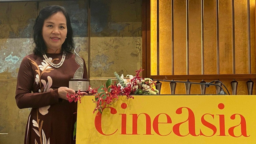 Vietnamese representative honoured at CineAsia Awards 2022