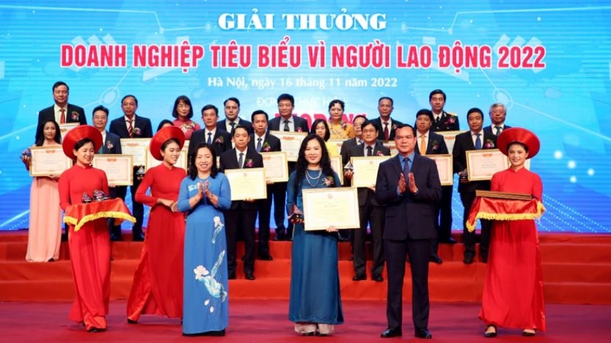 Tập đoàn BRG nhận giải thưởng “Doanh nghiệp tiêu biểu vì người lao động"