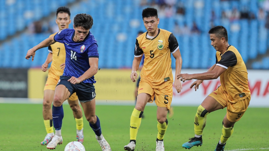 Thắng đậm Brunei, Campuchia tiếp tục nuôi hy vọng vào bán kết AFF Cup 2022 