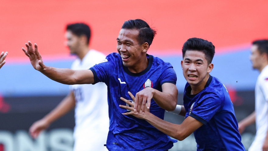 Kết quả AFF Cup 2022: Campuchia đánh bại Philippines