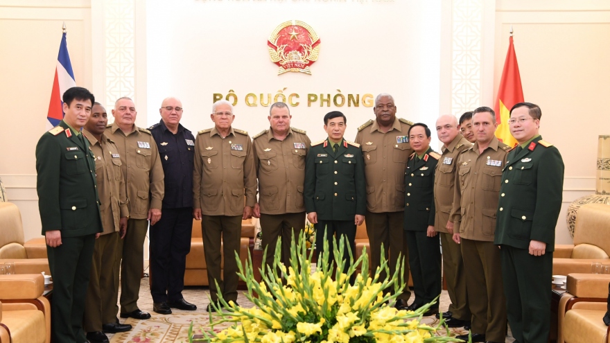 Thúc đẩy hợp tác quốc phòng Việt Nam-Cuba toàn diện hơn nữa