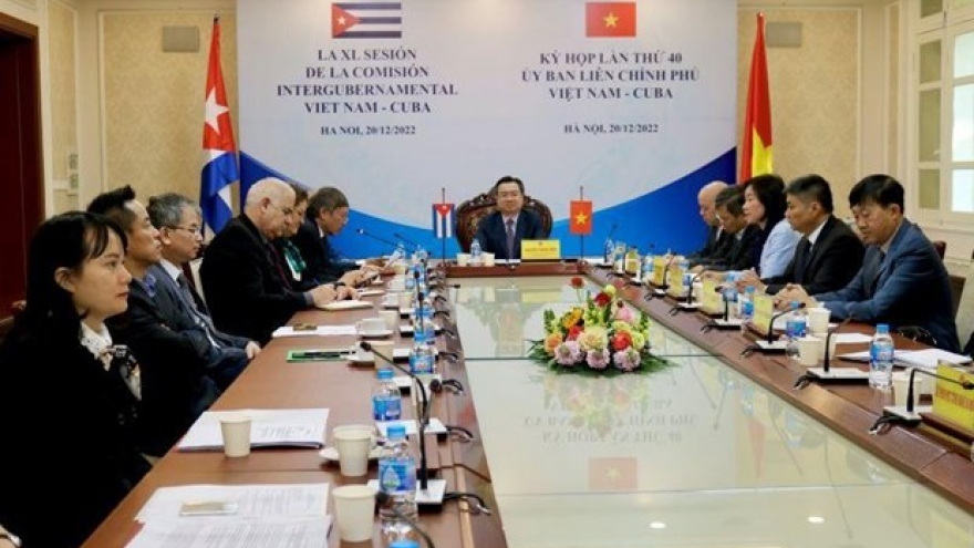 Vietnam, Cuba convene Inter-Governmental Committee’s 40th meeting