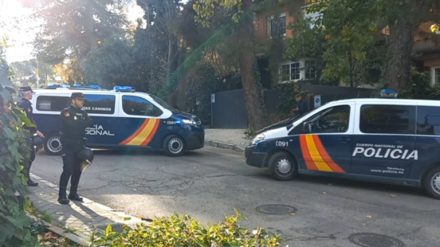 Nổ bom thư tại Đại sứ quán Ukraine ở thủ đô Madrid, Tây Ban Nha