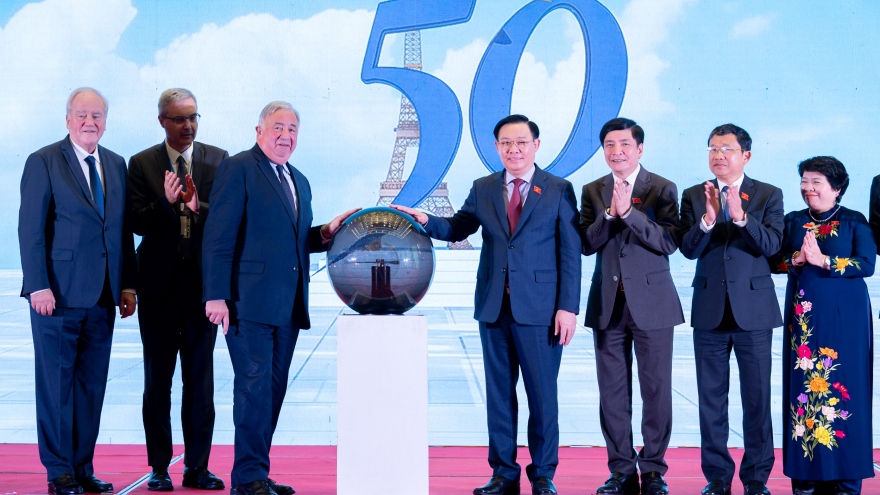 Lễ khởi động các sự kiện kỷ niệm 50 năm thiết lập quan hệ ngoại giao Việt Nam - Pháp