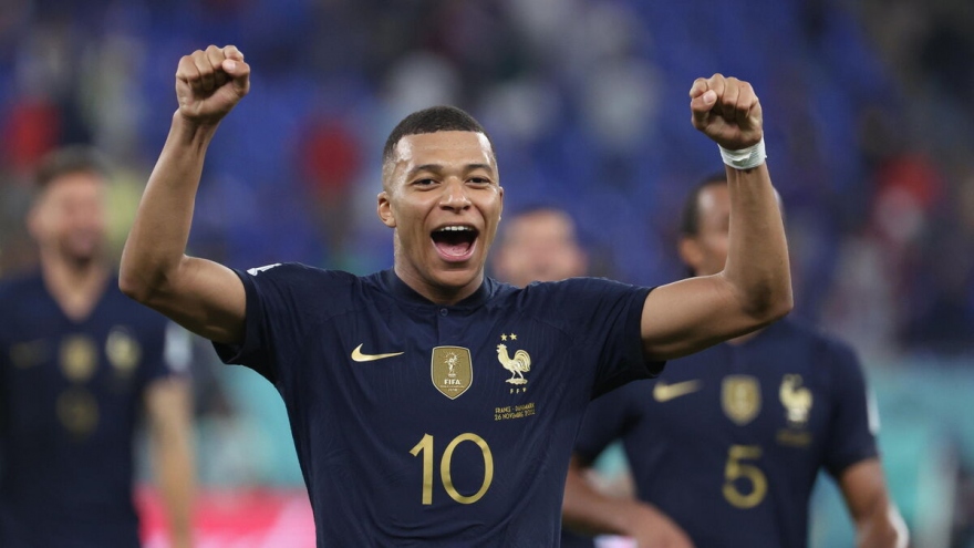 
        Mbappe nói gì khi độc chiếm ngôi đầu BXH Vua phá lưới World Cup 2022?
                              