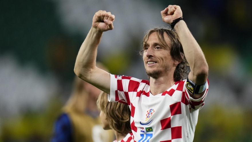 Luka Modric so sánh ĐT Croatia với Real Madrid